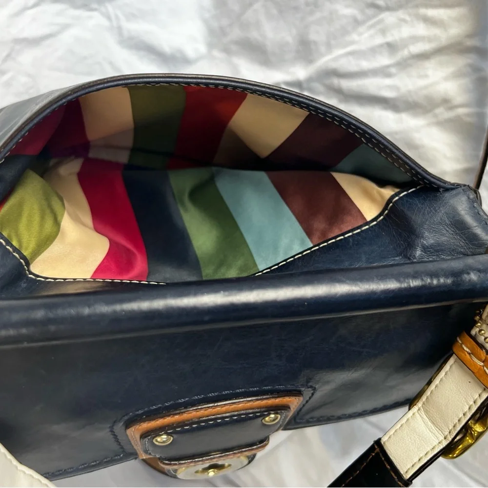 Coach Legacy Willis 70th Anniversary Colorblock Satchel - Picture 15 of 15
